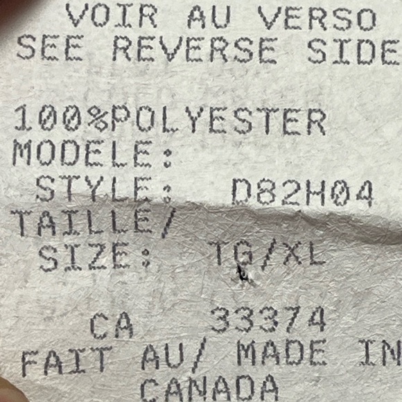 Whitney Dunn & Moore women’s semi-sheer short sleeve top in black, size XL - Picture 4 of 6